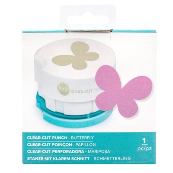 We R Memory Keeper Clear-Cut Butterfly Punch (NWT) - Picture 8 of 9